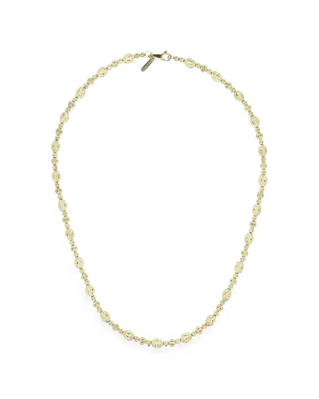 Collier À Perles Desmo en coloris Metallic