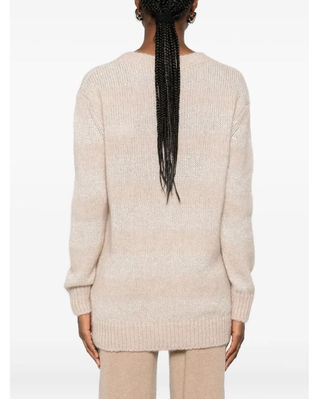 Herno Natural Round-Neck Knitwear