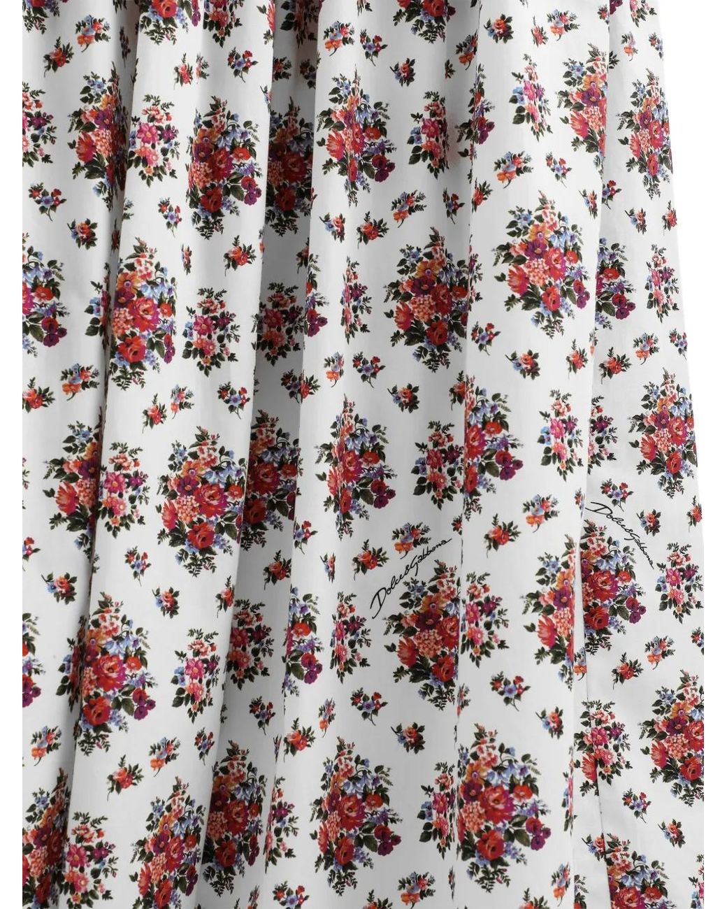 Dolce & Gabbana White Skirt