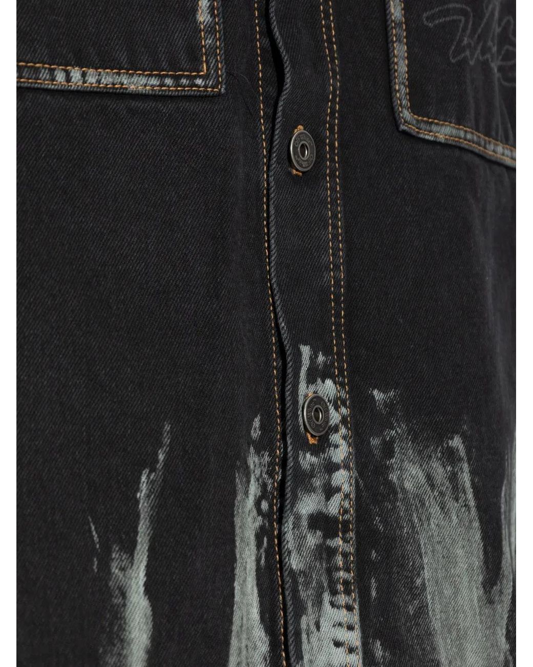 Sobrecamisa Con Bolsillos De Parche Off-White c/o Virgil Abloh de hombre de color Black