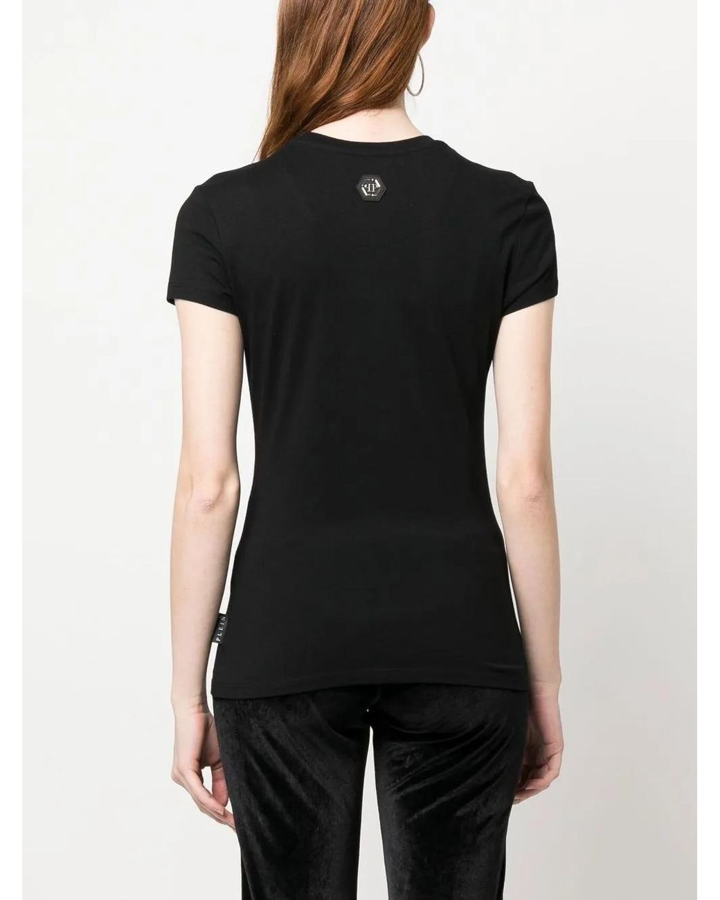 Philipp Plein Black Sexy Pure Skull T-Shirt