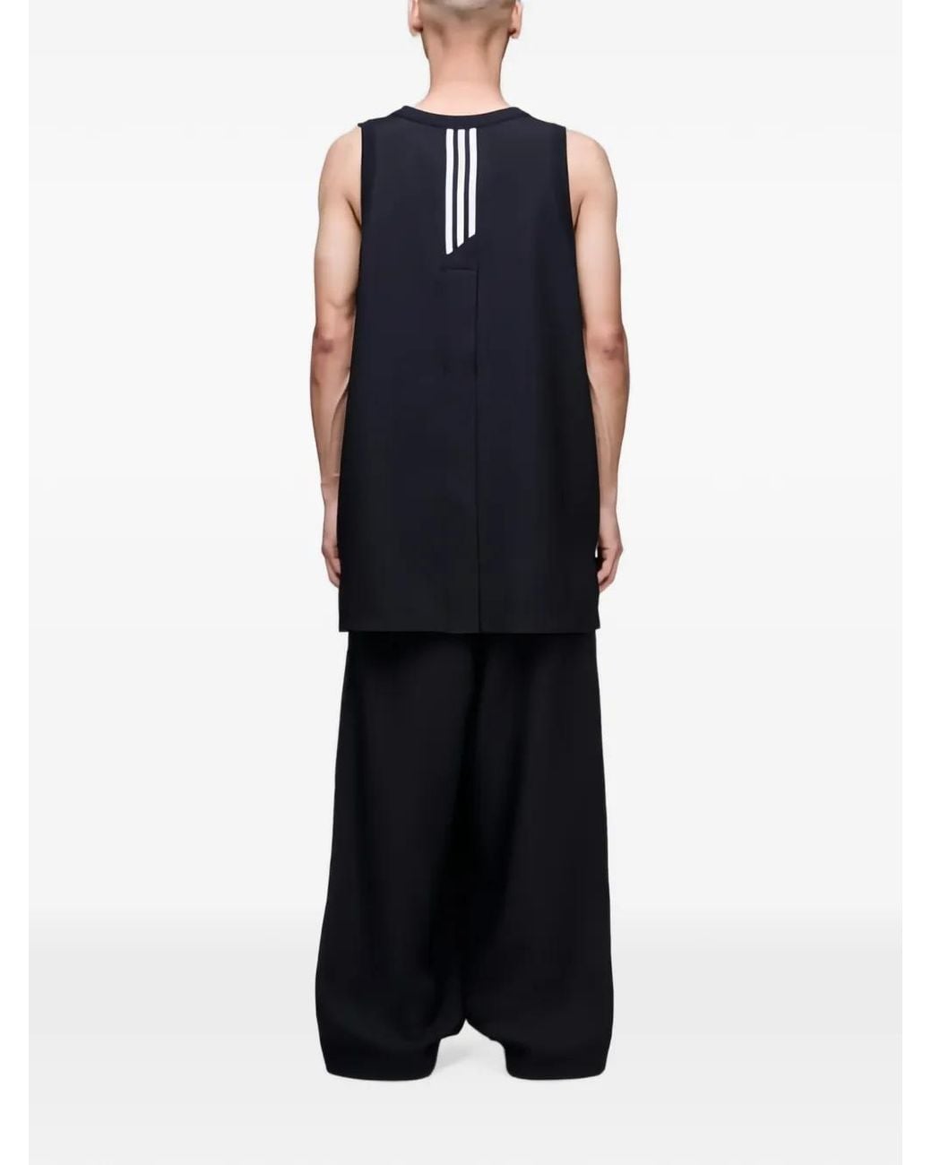Y-3 Black Sport Uniform Basketball Trousers for men
