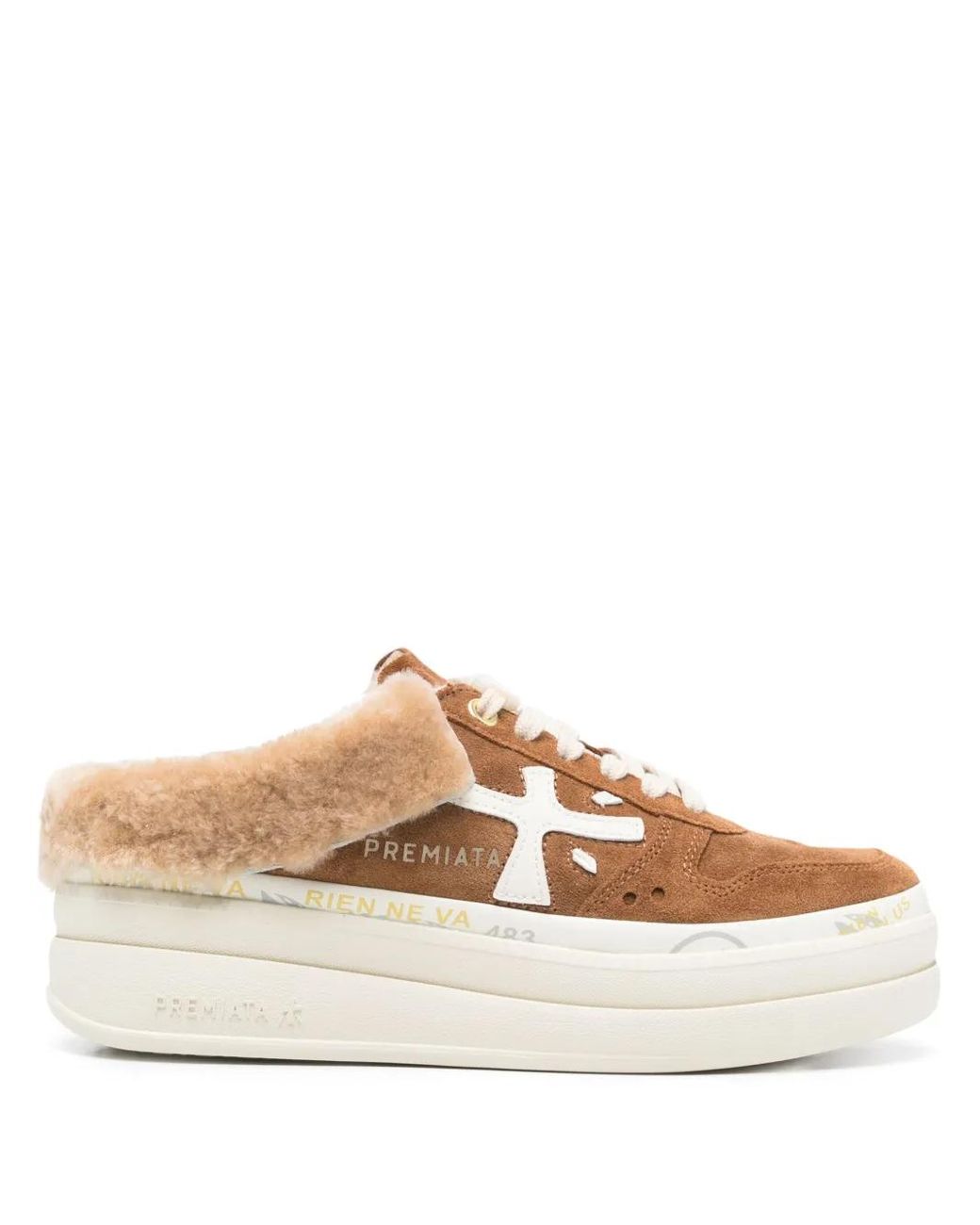 Premiata Multicolor Suede Micol Sneakers