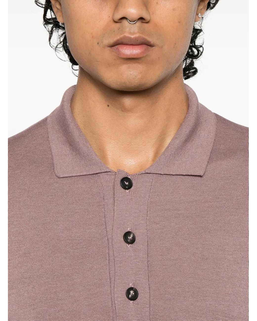 Tagliatore Purple Wiley Polo Shirt for men