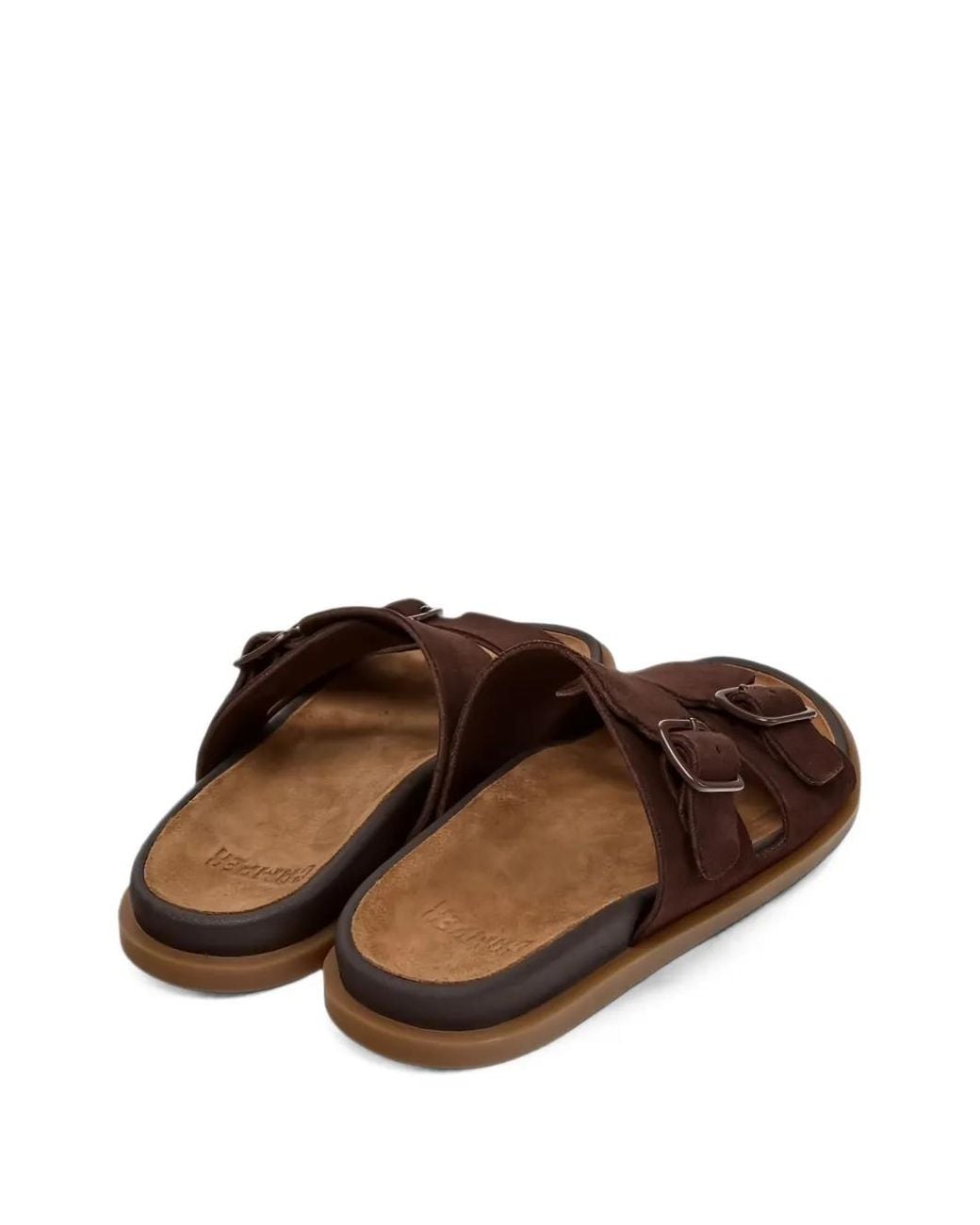 Camper Brown Lluc Buckle-Fastening Sandals