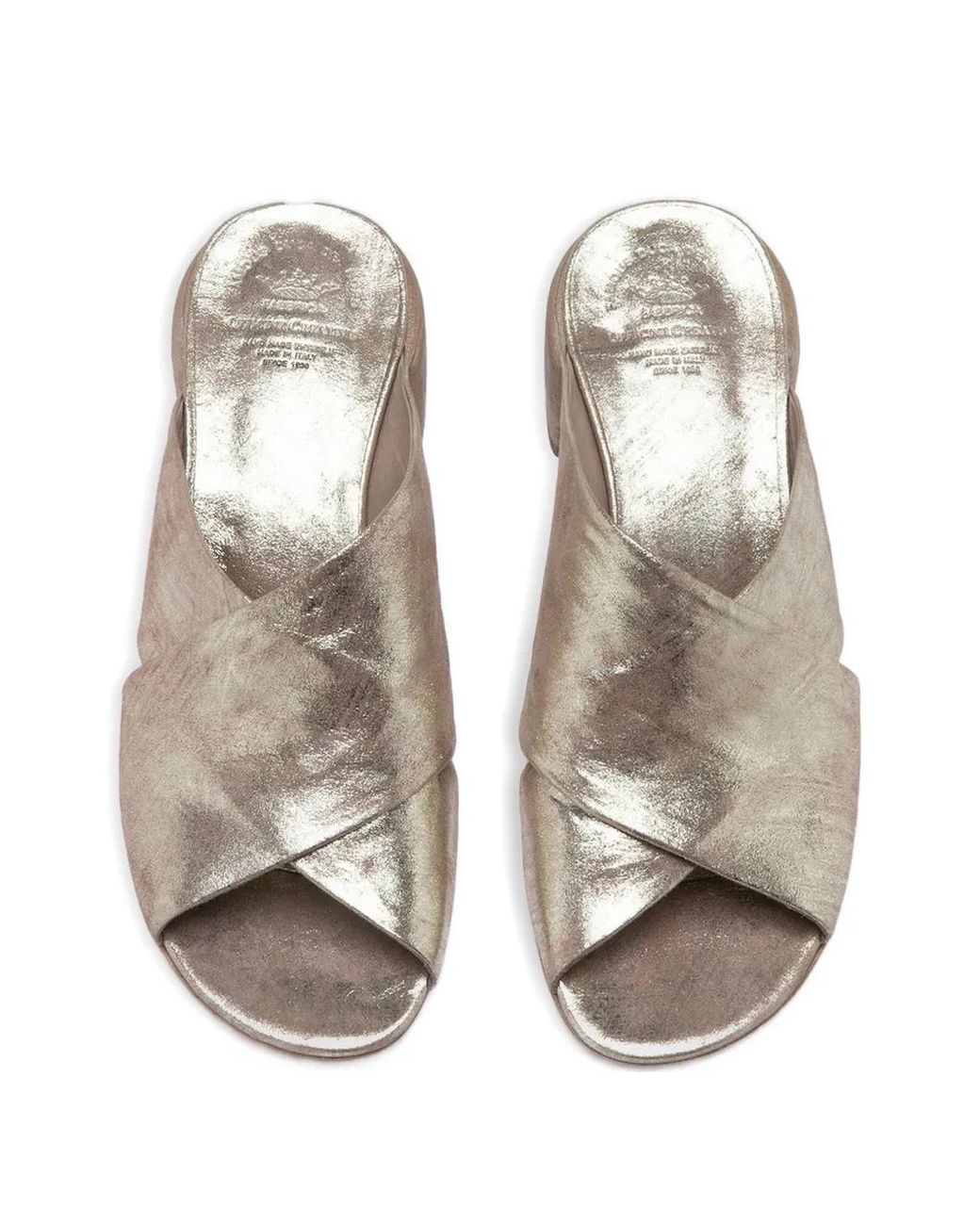 Officine Creative Metallic Hadry 007 Heeled Sandals