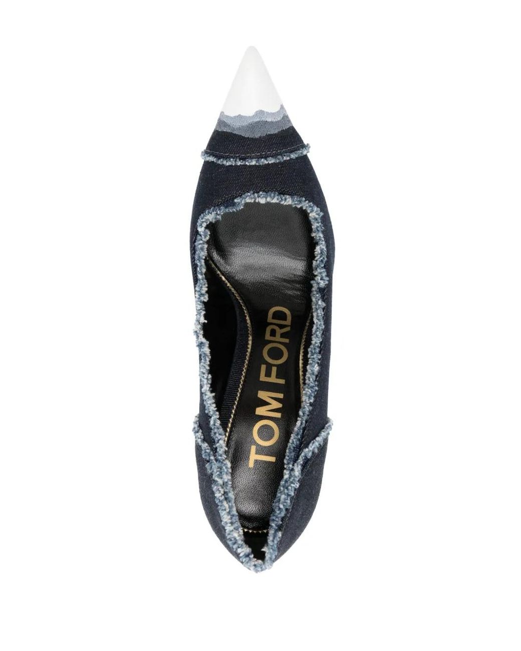 Tom Ford Blue Denim Pumps