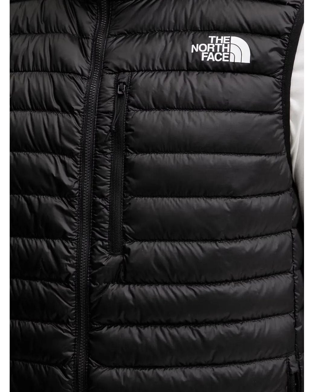 The North Face Black Bettaforca Quilted Zip-Up Lightweight Gilet for men