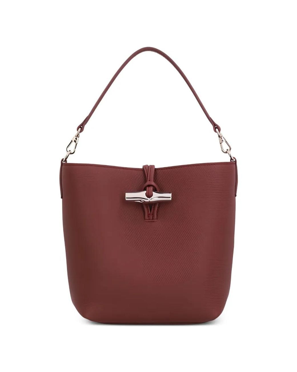 Longchamp Red Sac Seau Le Roseau Xs