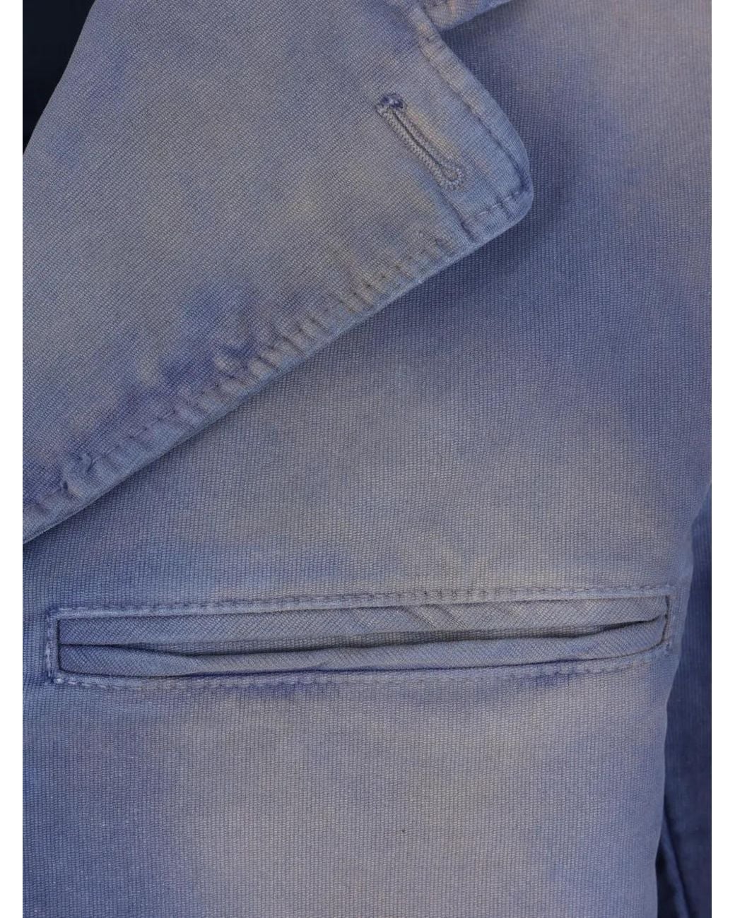 NAMACHEKO Blazer Met Vervaagd Effect in het Blue voor heren