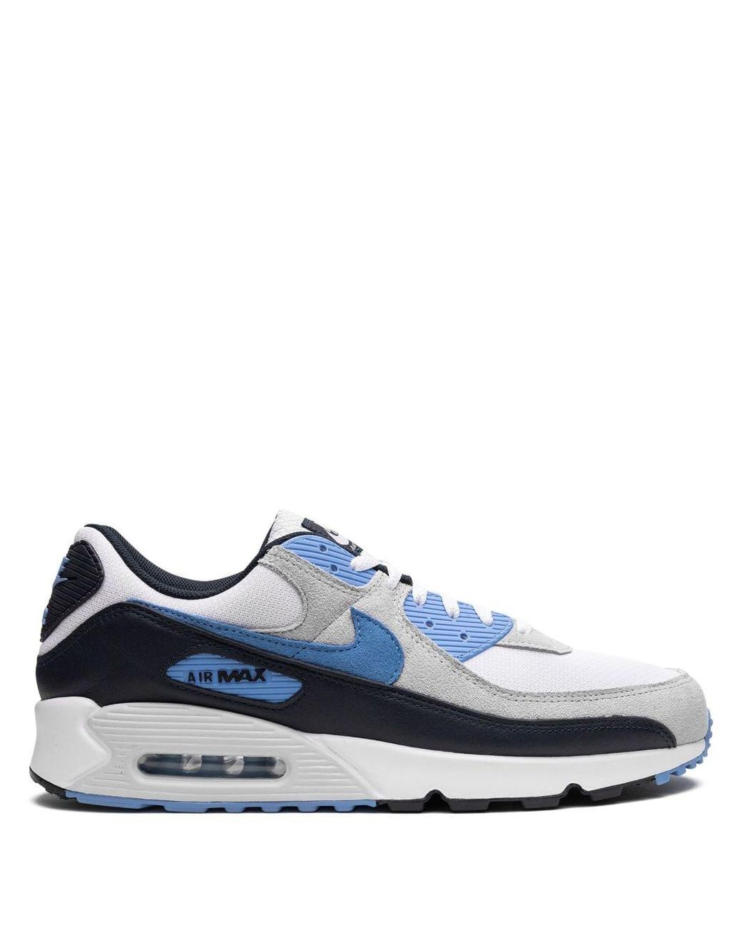 Air max 90 2024 white and blue