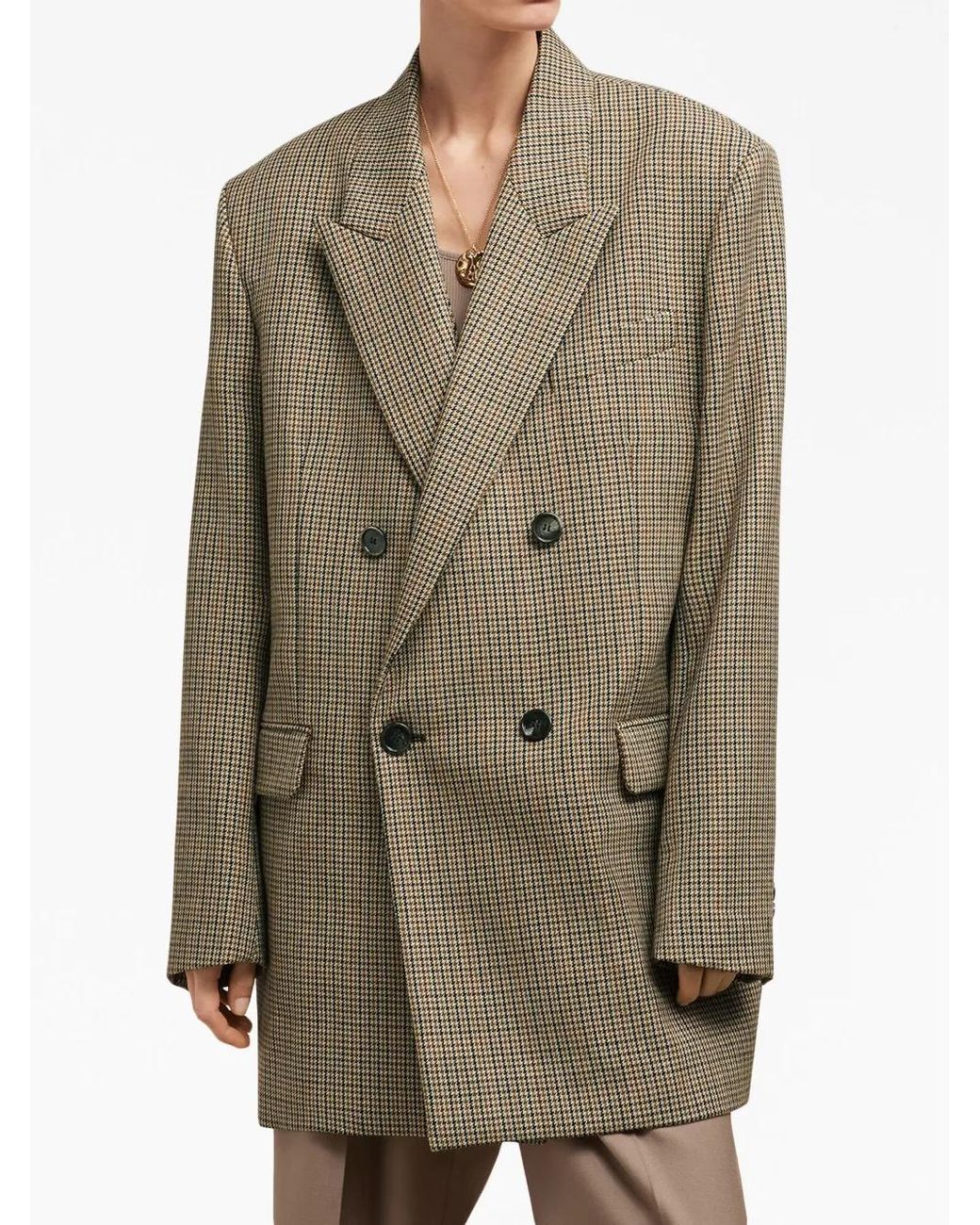 AMI Multicolor Doublebreasted Oversized Jacket