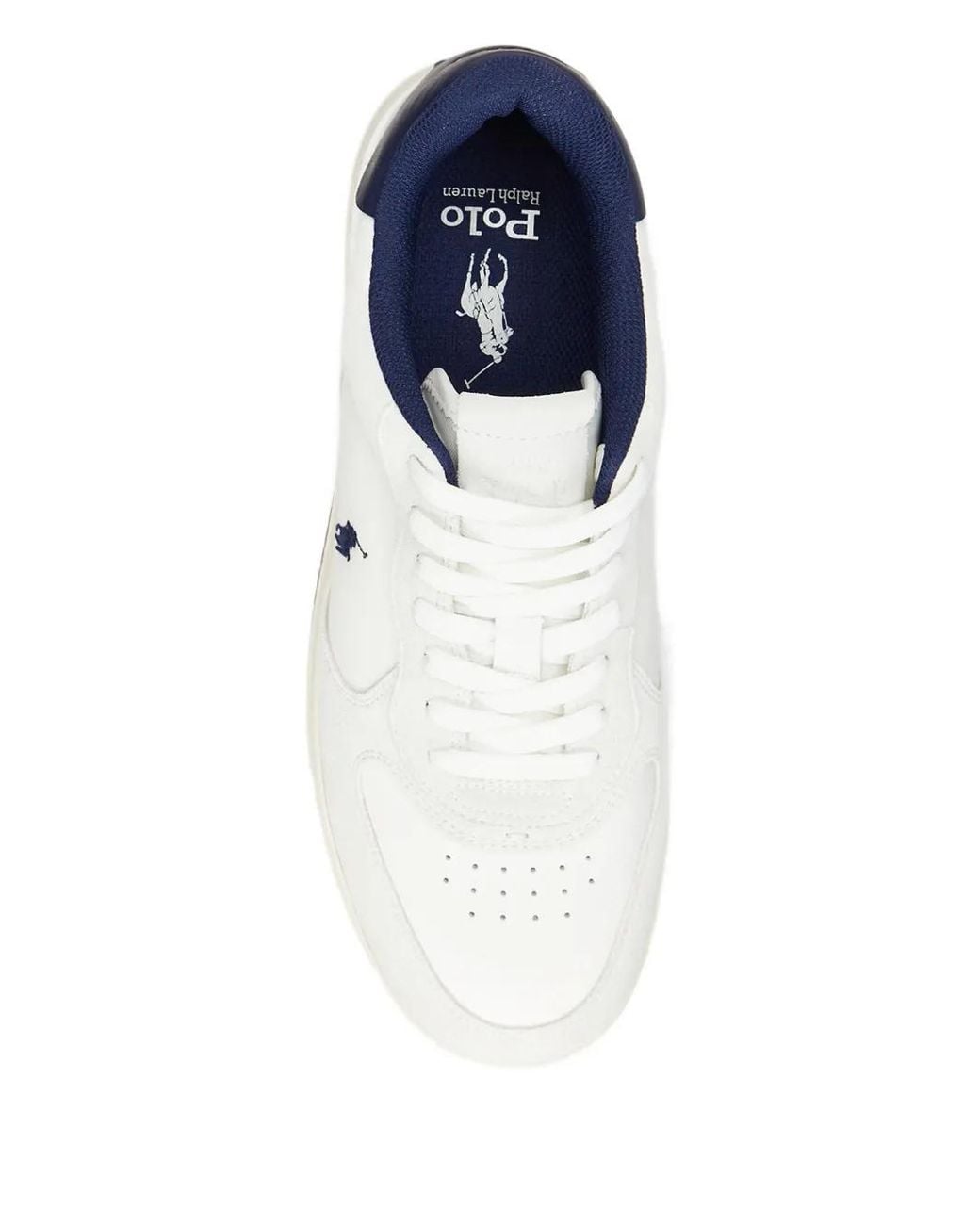 Polo Ralph Lauren White Masters Court Sneakers for men
