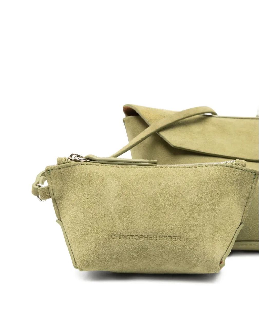 Christopher Esber Green Mini Gondola Shoulder Bag