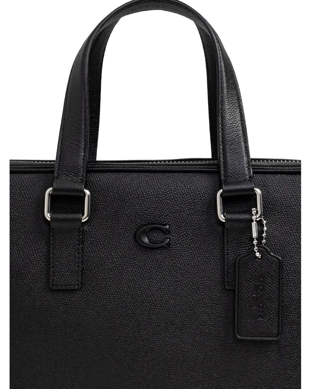 COACH Black Briefcase 'Caden' for men
