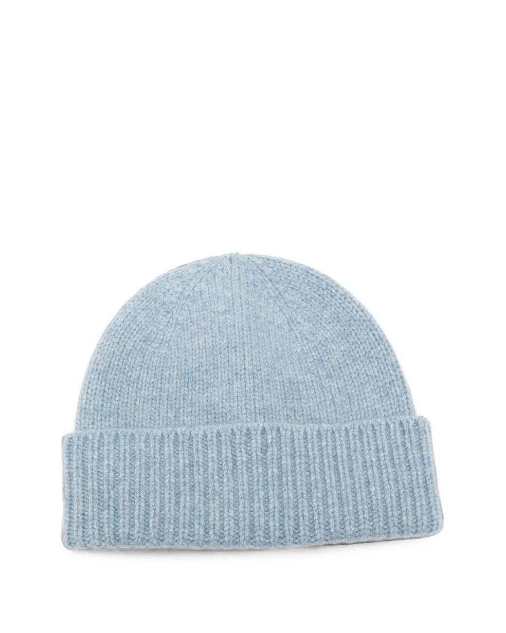 Totême Blue Bonnet En Maille Nervurée