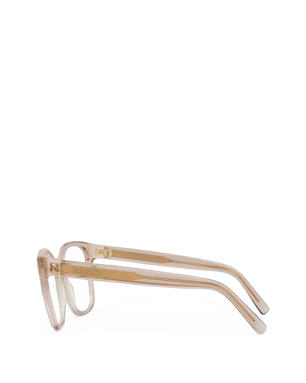 Givenchy Natural Geometric-Frame Glasses