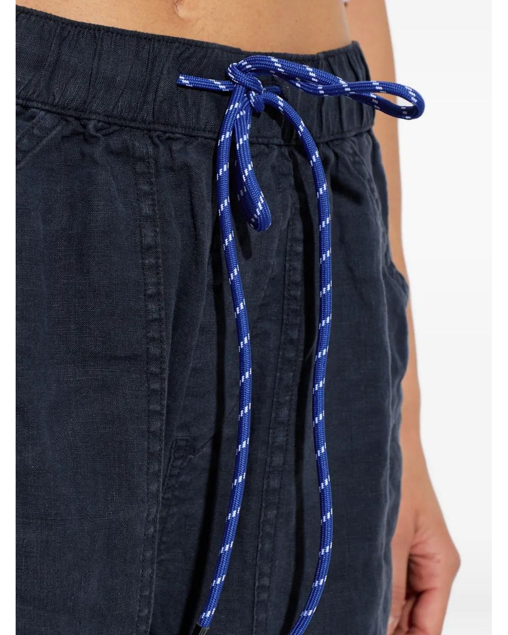 Rag & Bone Blue Drawstring-Waist Cargo Pants