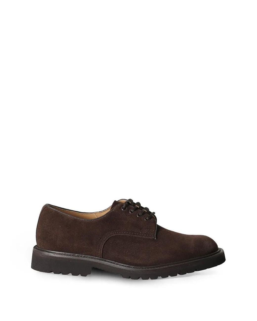 Tricker's Brown Derbies Daniel À Lacets En Daim for men