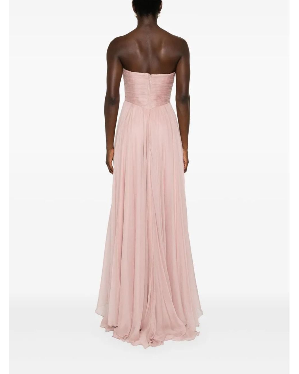 IRIS SERBAN Pink Perl Gown