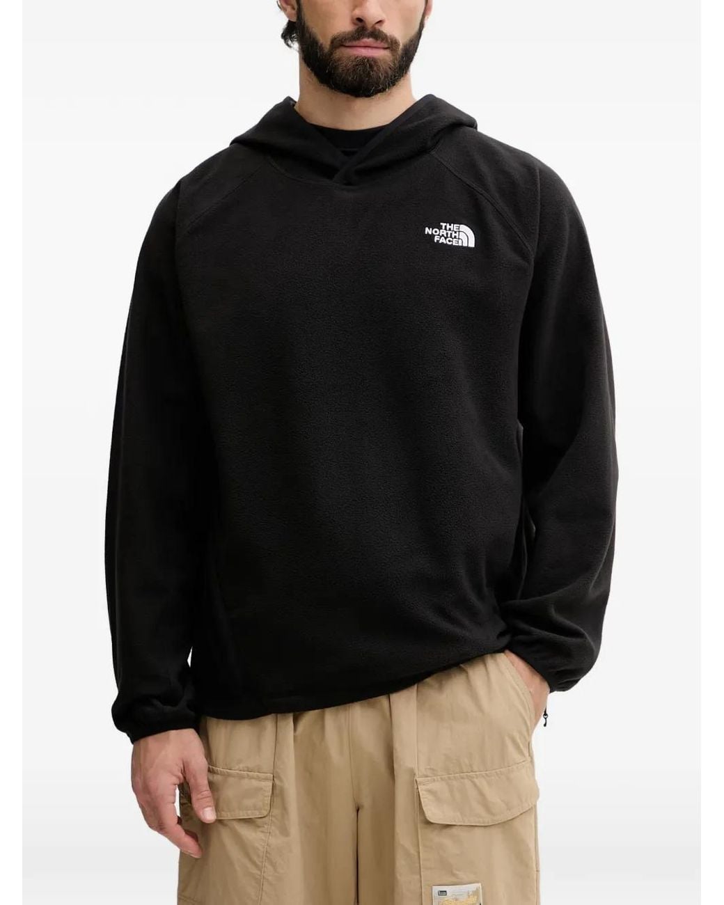 The North Face Black Oxara Fleece Hoodie for men