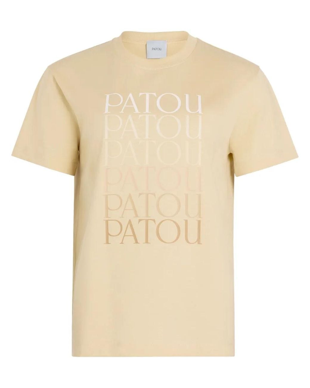 Patou Natural Logo-Print T-Shirt