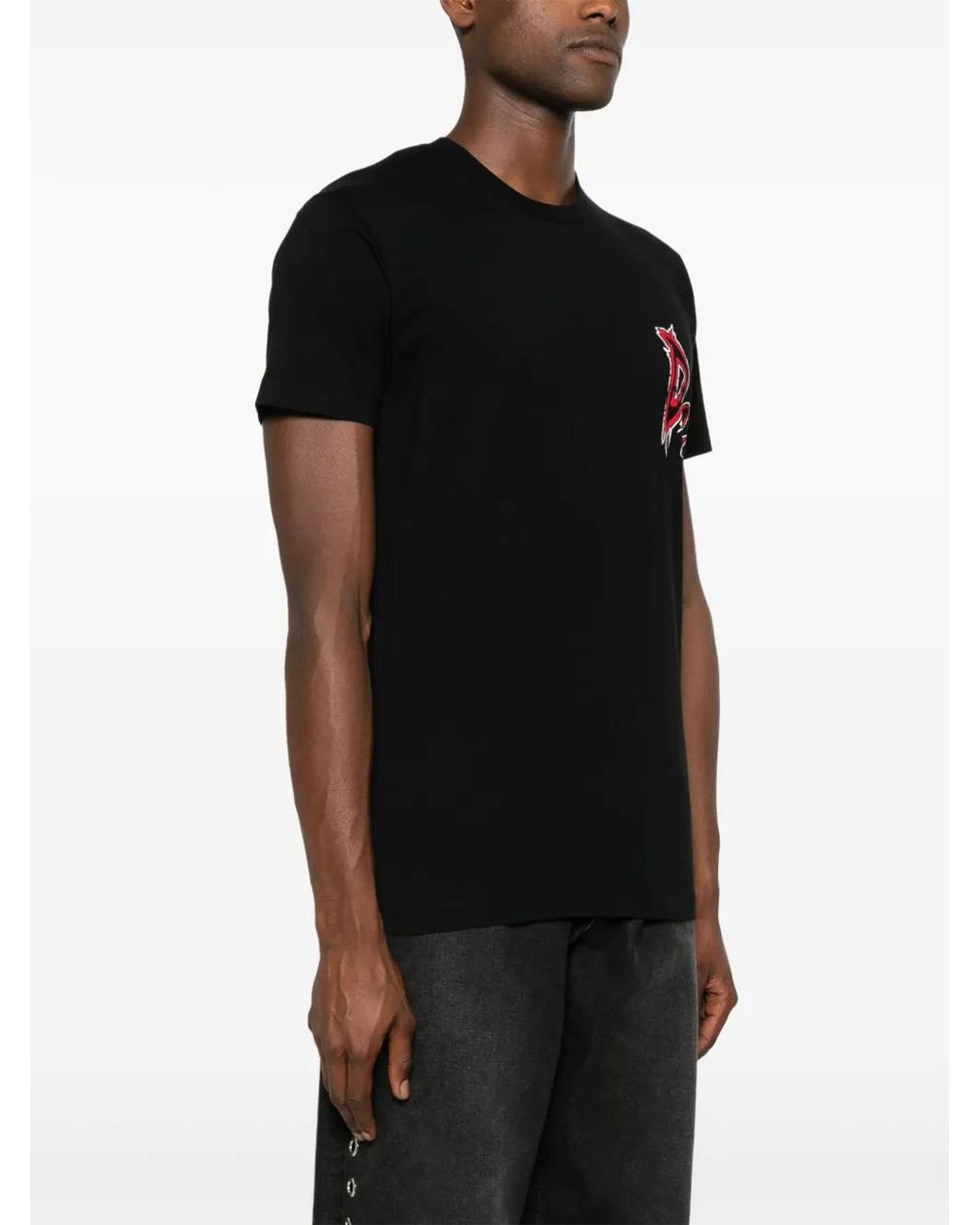 DSquared² Black T-Shirt for men