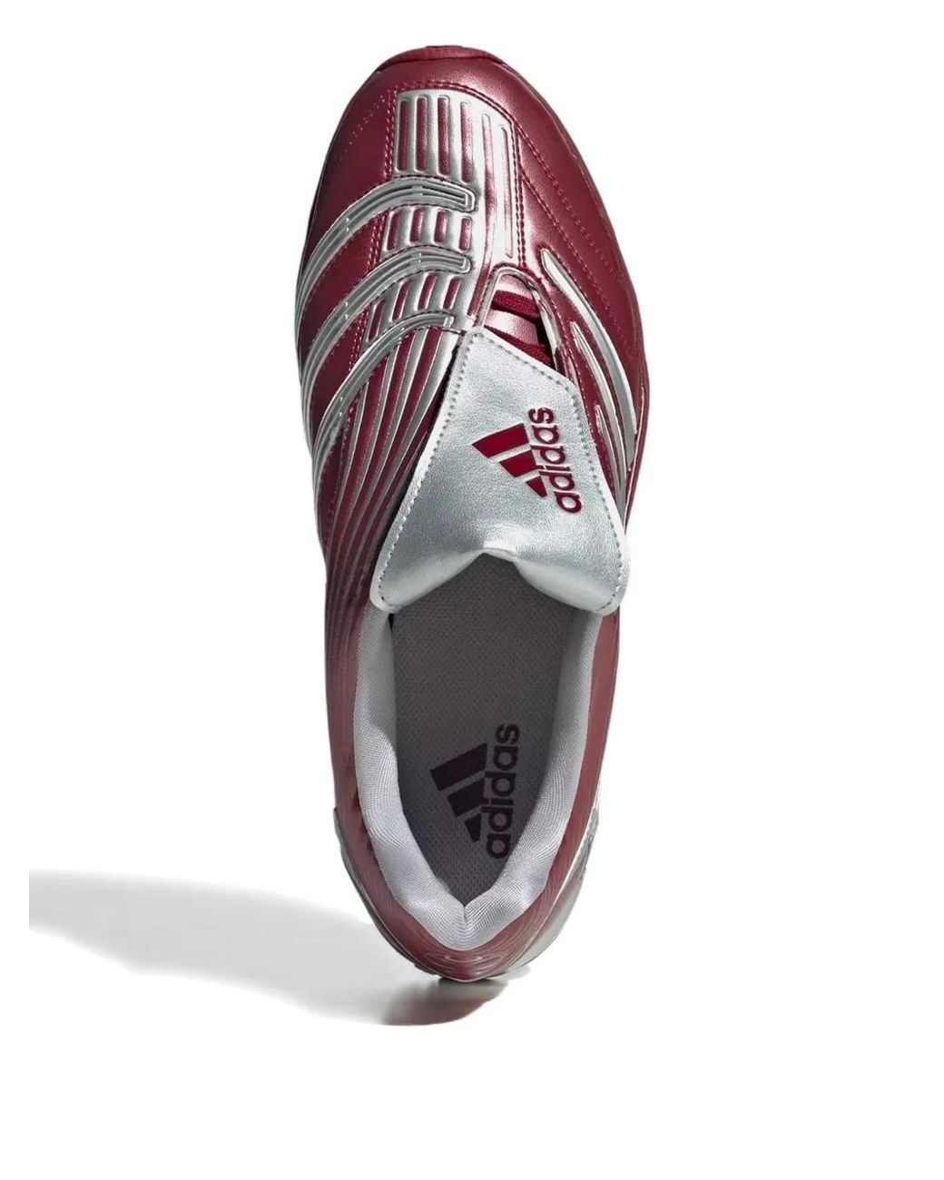 Adidas Purple Predator Megaride Stripe Sneakers