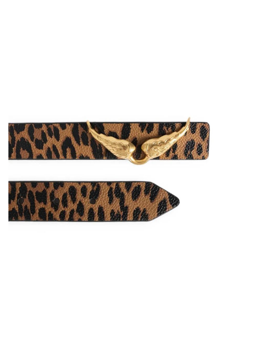 Zadig & Voltaire Brown Rock Reversible 30Mm Belt