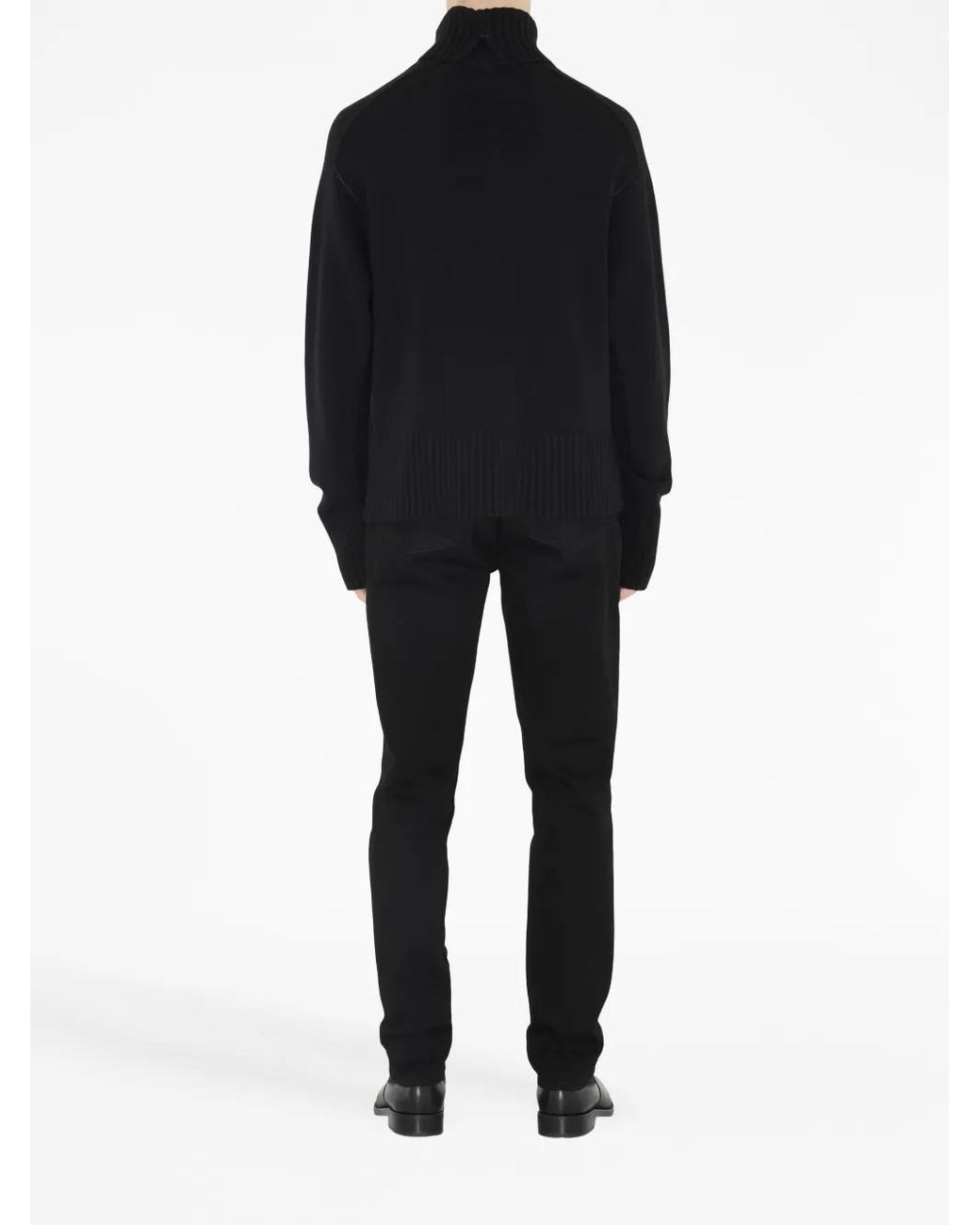 Vaqueros Rectos Burberry de hombre de color Black