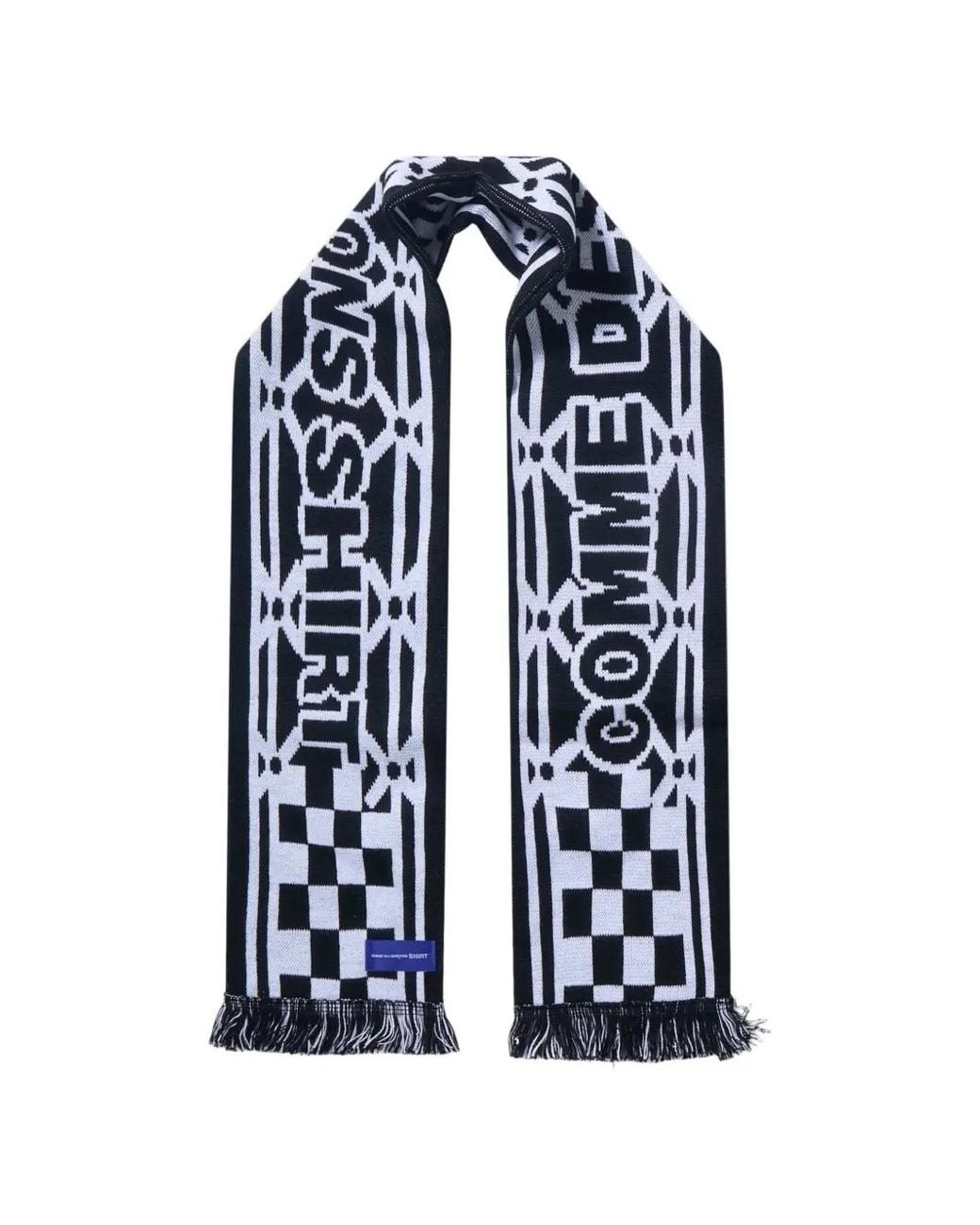 Comme des Garçons Blue Mini Scarf for men