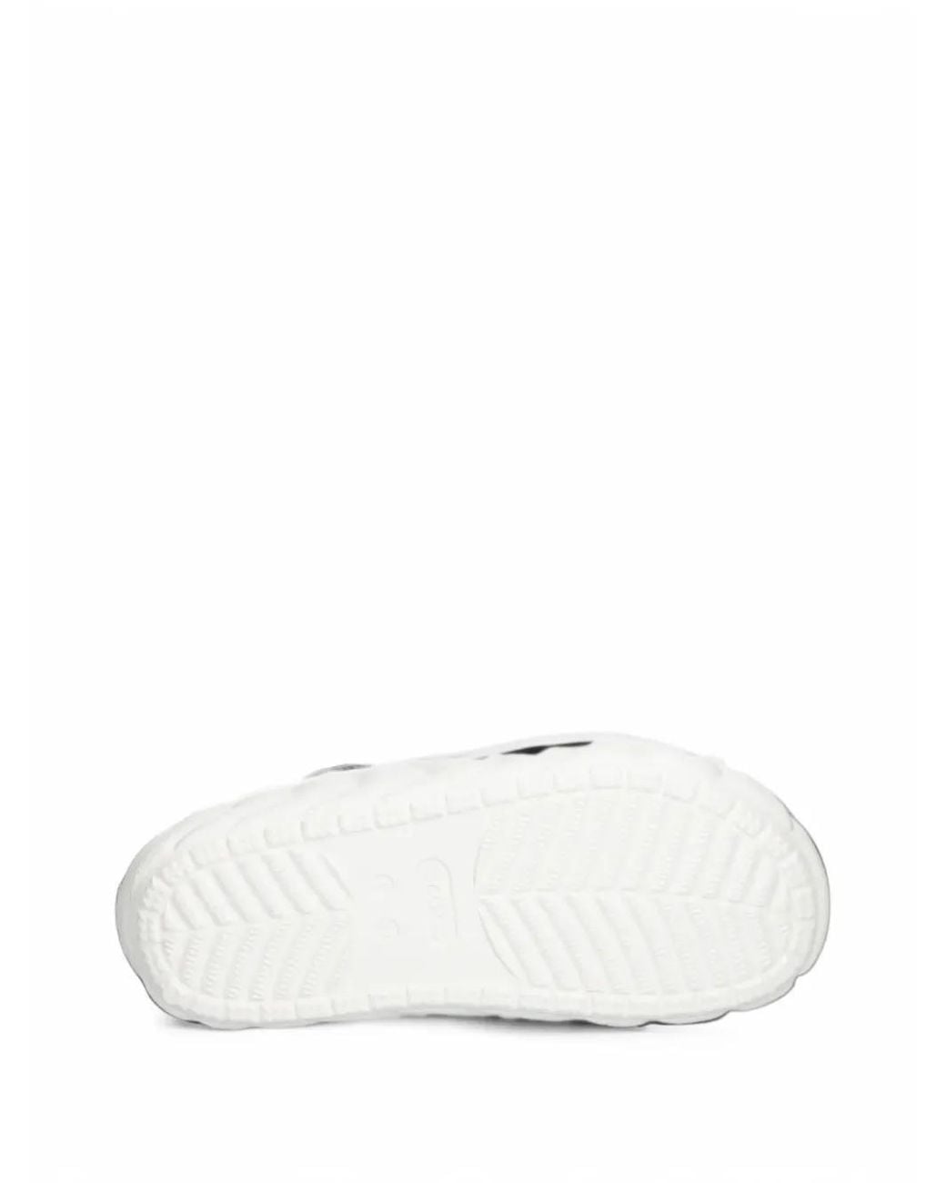CROCSTM White Classic Cozzzy Fleece-Lined Sandals
