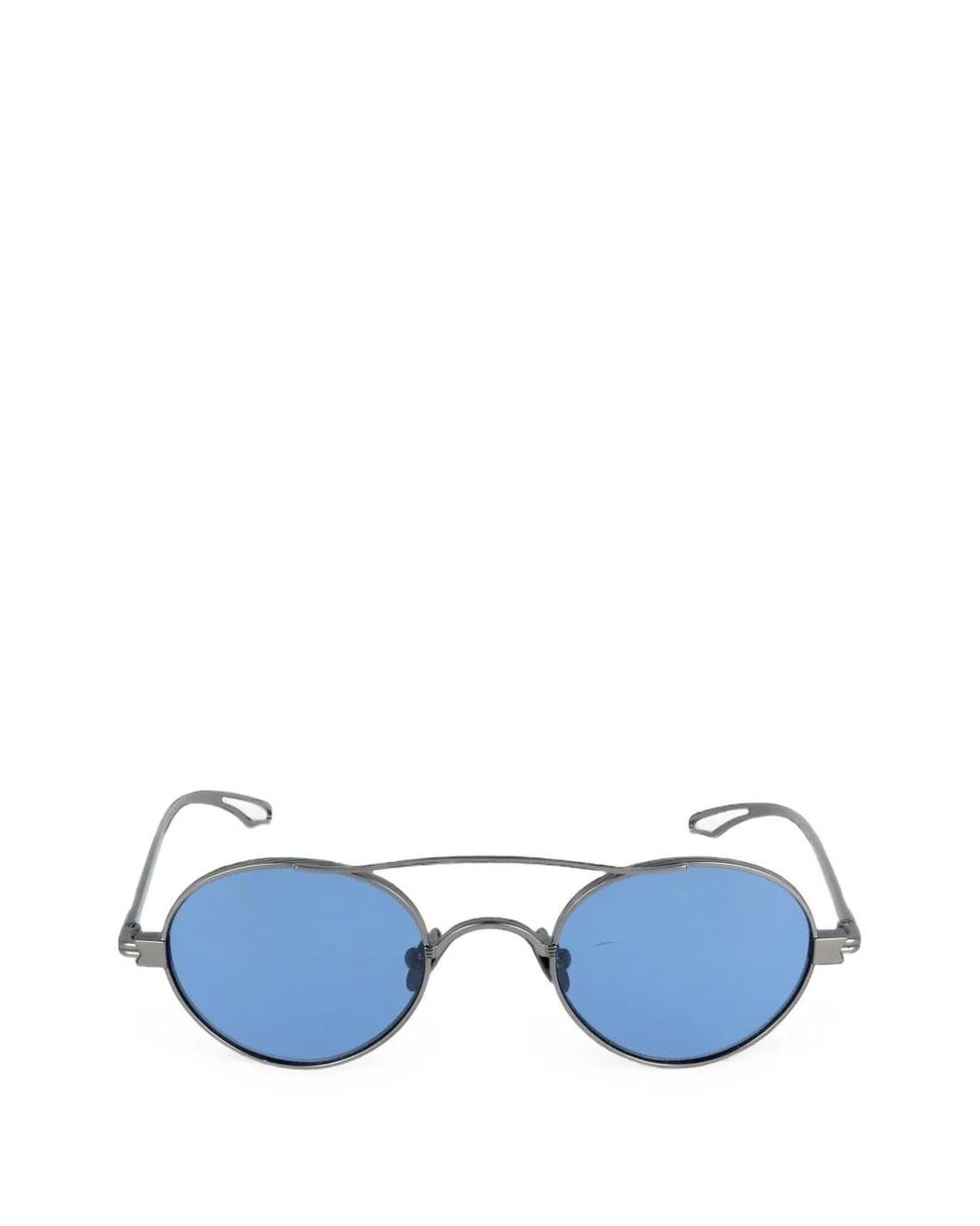Kyme Blue Lunettes De Soleil Riven 3 À Monture Ronde
