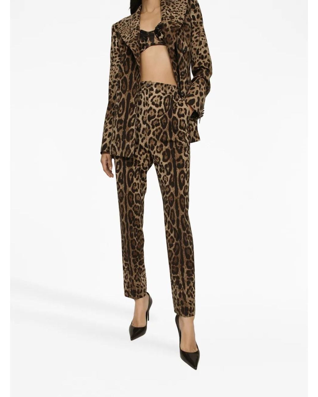 Dolce & Gabbana Brown Pants