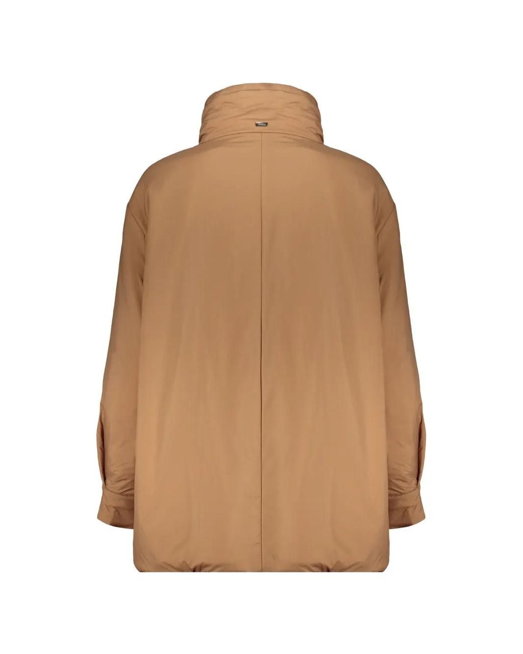 Herno Natural Hooded Drawstring Jacket