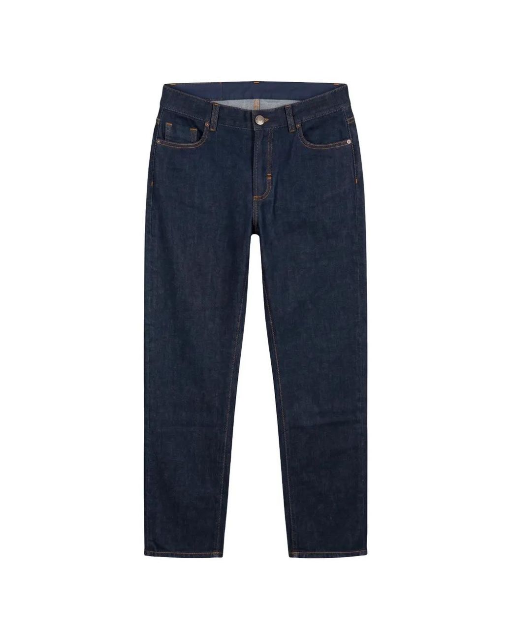 Moorer Blue Sansa Straight-Leg Jeans