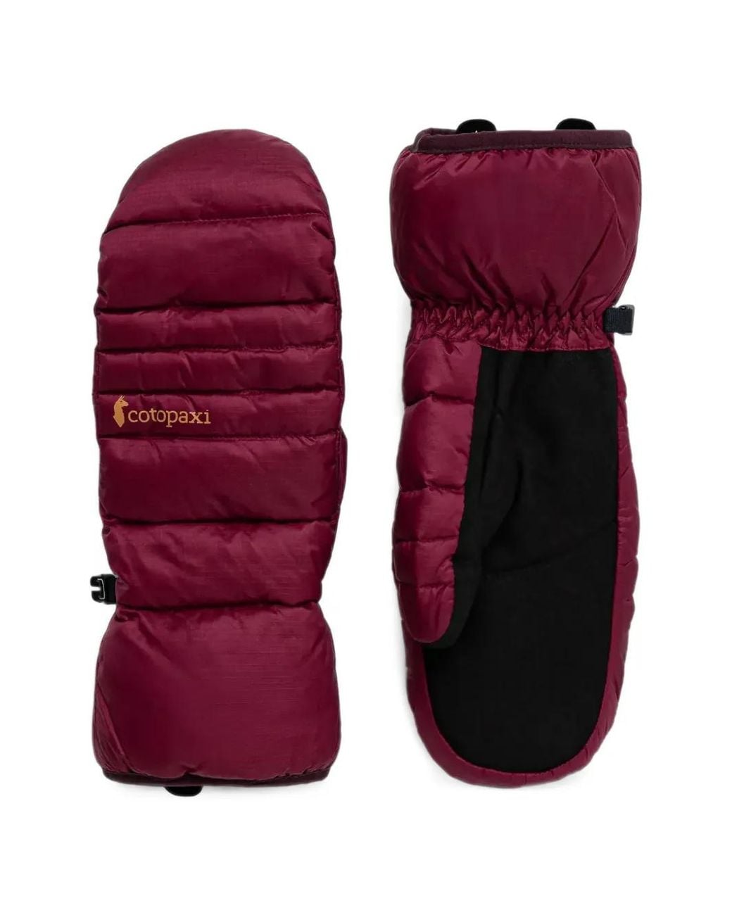 COTOPAXI Purple Mitaines Matelassées En Tissu Indéchirable