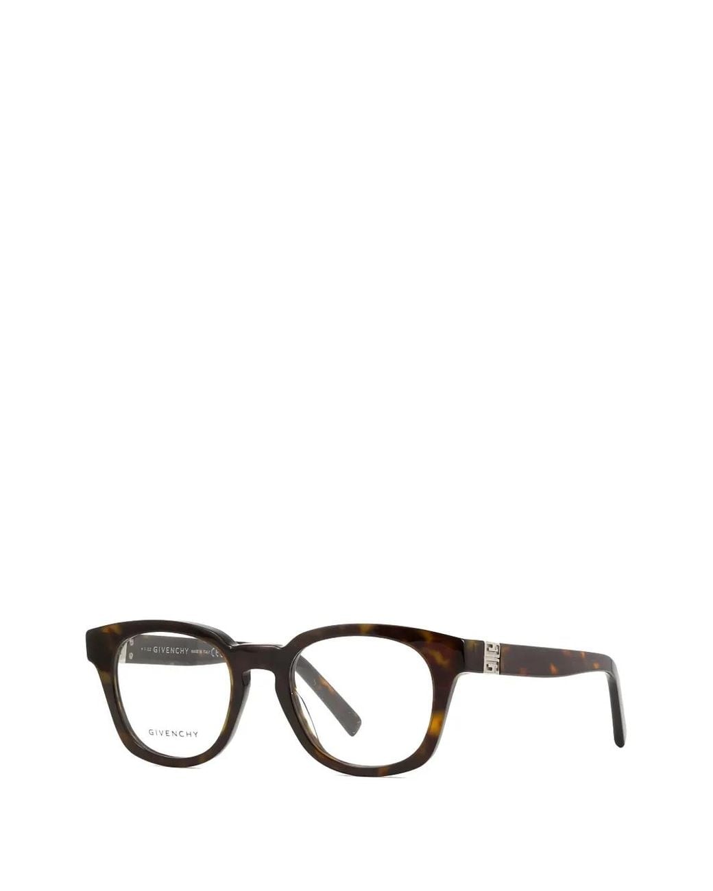 Givenchy Black Square-Frame Glasses