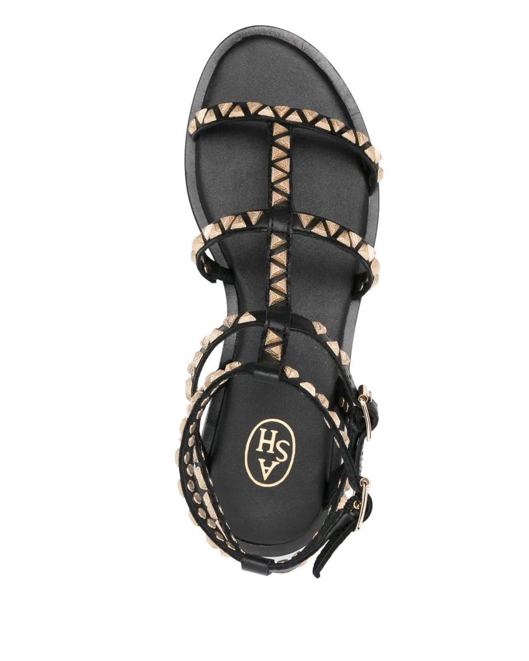 Ash Black Pandora Sandals