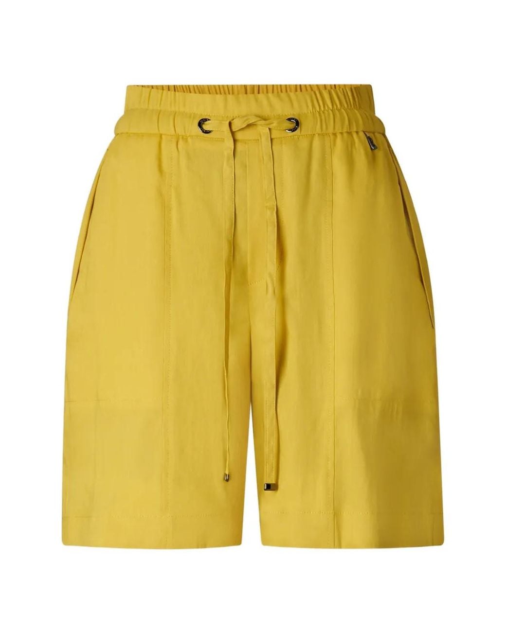 Bogner Yellow Carmel Drawstring Shorts