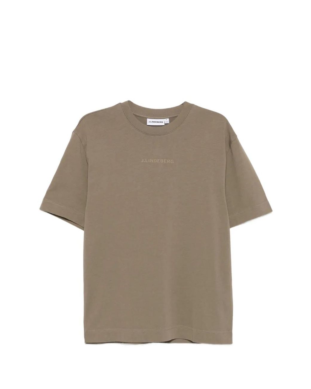 J.Lindeberg Gray Hale T-Shirt for men