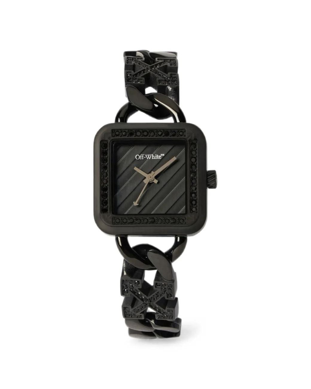 Off-White c/o Virgil Abloh Black Street Bling 26.5Mm Watch