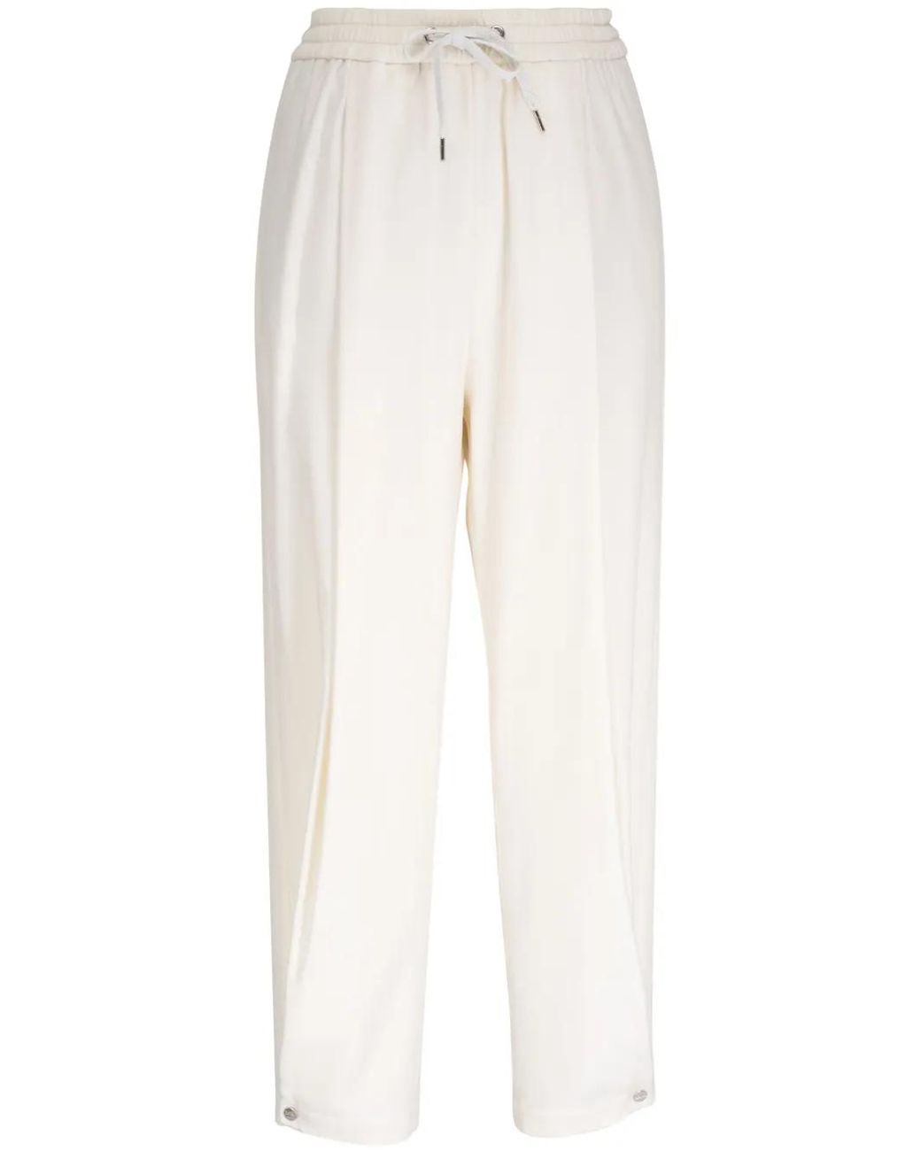 Herno White Resort Trousers