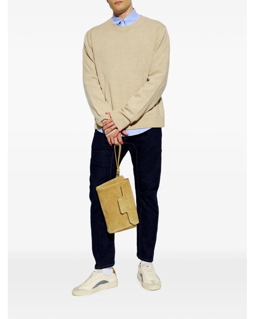 DSquared² Natural "Rider" Sports Shoes for men