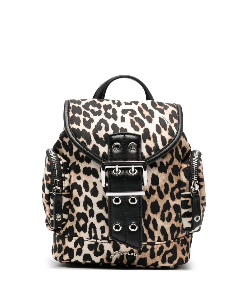 Ganni Black Bucky Nano Backpack
