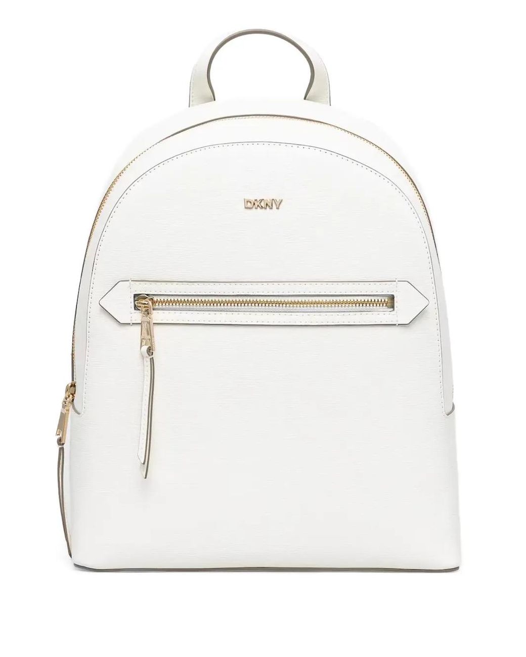 dkny rose gold leather backpack Bryant Top Zip Bag in Caramel R12KLC36 Backpack DKNY Kids | color