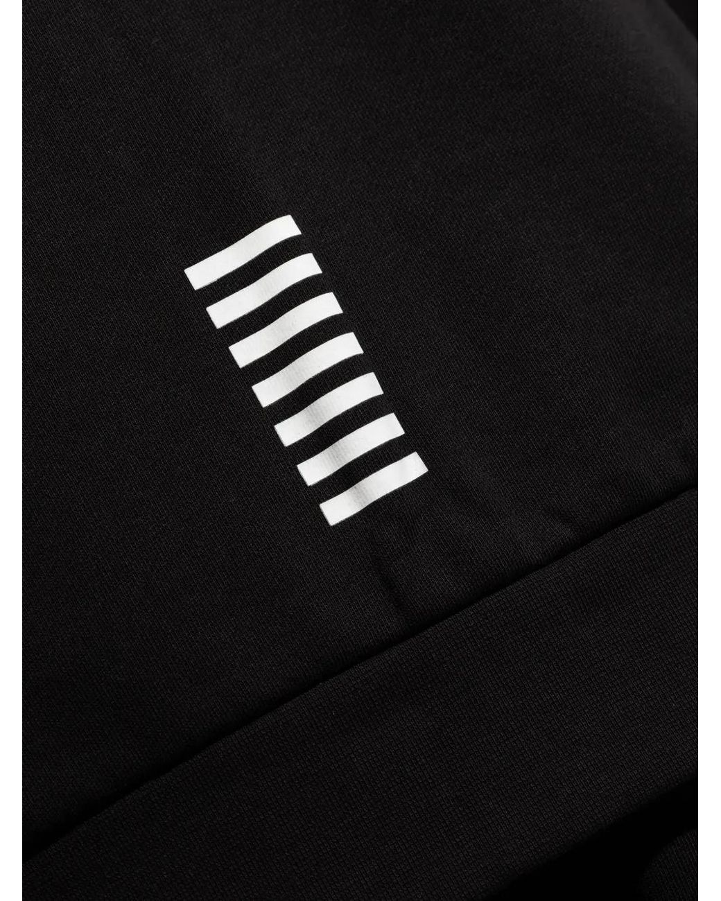 Pantalones De Chándal Con Cordones EA7 de hombre de color Black