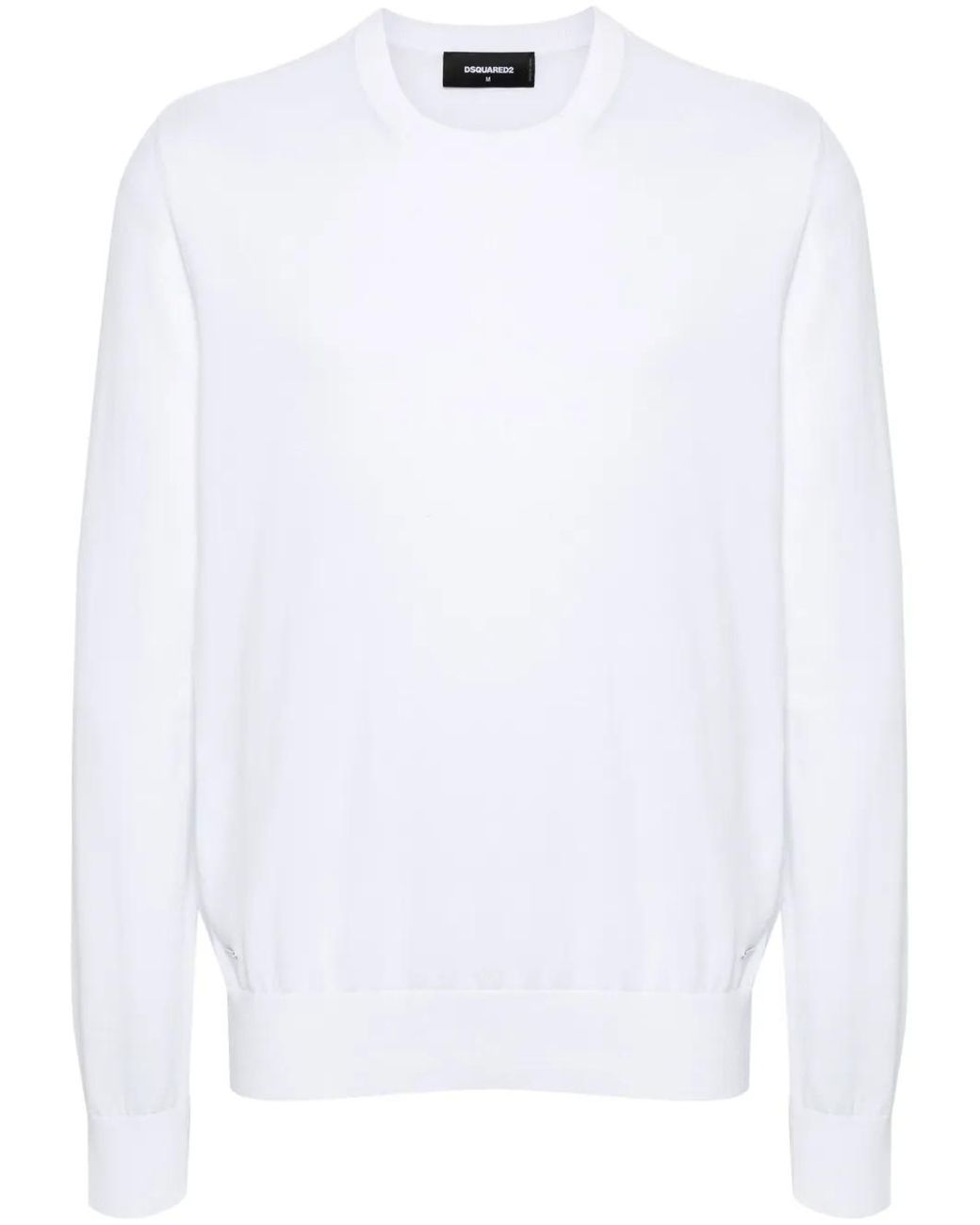 Pull À Plaque Logo DSquared² pour homme en coloris White
