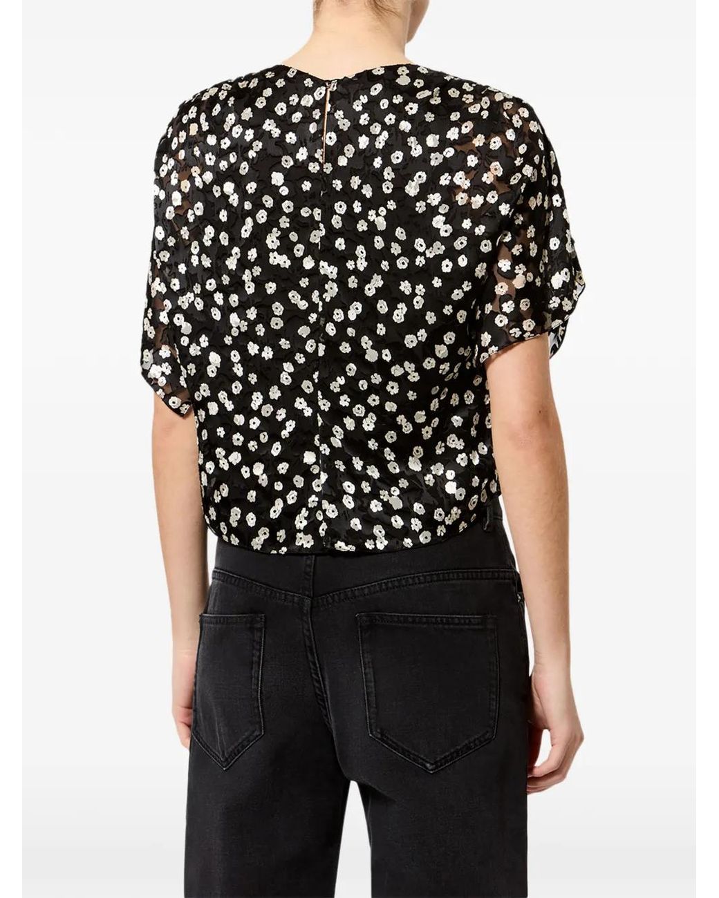 Isabel Marant Black Hervane Top