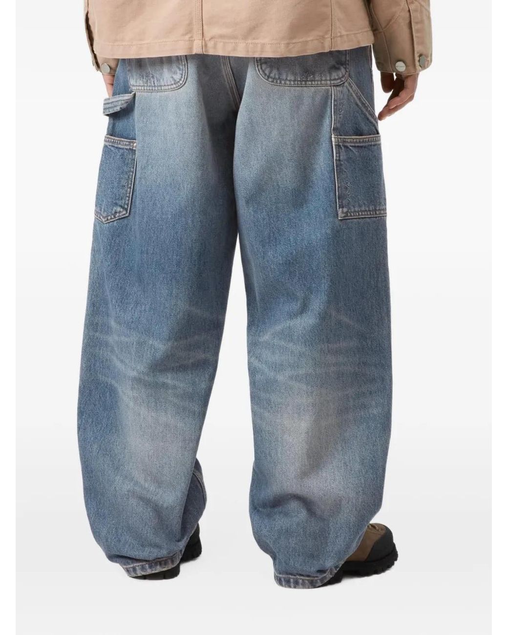 Carhartt Blue Brandon Double Knee Trousers